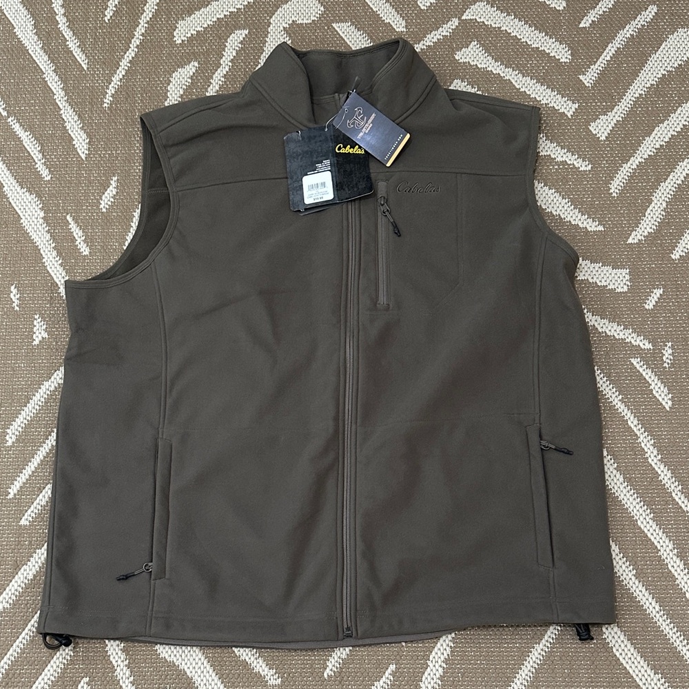 Cabelas TrueTimber Classic Fit 4Most Windshear Fleece Hunting Outdoor Vest 2XL